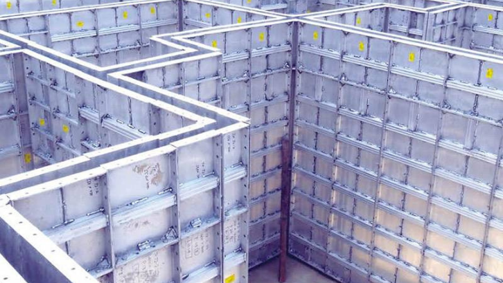 Bahan aluminium bisa jadi alternatif dari bekisting besi baja karena harganya yang relatif lebih murah. (Foto: Walcoom Corporation)