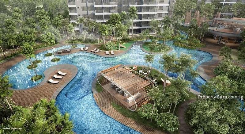 best-place-to-live-in-singapore-seletar-punggol-high-park-residences-pool