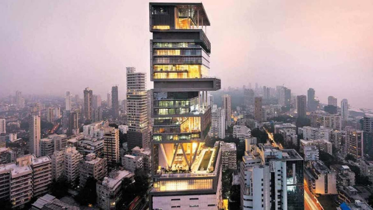 Antilia merupakan salah satu rumah tinggal termegah yang ada di India. (Foto: MensXP)