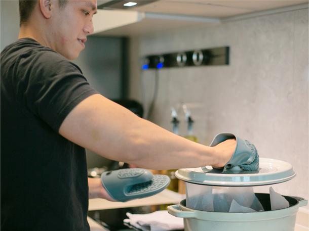  Wesley in the kitchen