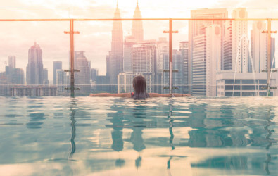 kl condo, kuala lumpur condo, infinity pool, sky pool, infinity swimming pool, infinity pool malaysia, what is infinity pool, infinity pool condo