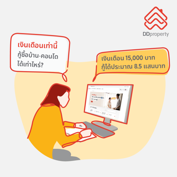 เงินเดือนเท่านี้จะสามารถกู้ซื้อบ้าน คอนโด ได้เท่าไหร่?