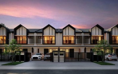 rumah teres 2 tingkat, rumah teres, rumah teres dua tingkat, rumah untuk dijual