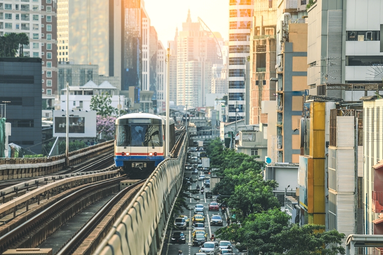 ทำความรู้จักรถไฟฟ้าสายสีเทา