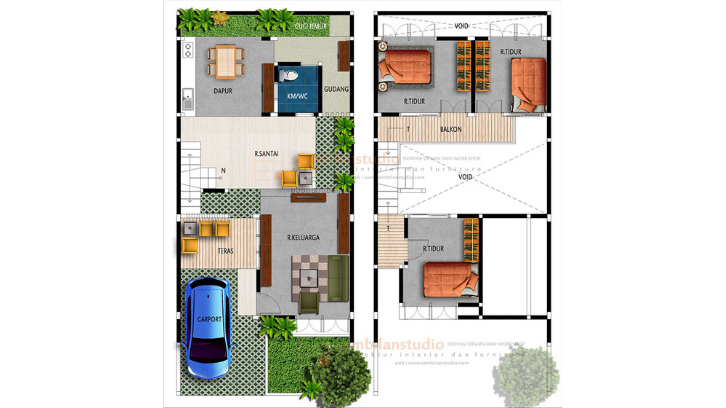 9 Denah Pondasi Rumah Ukuran 7x9 Paling Rekomendasi